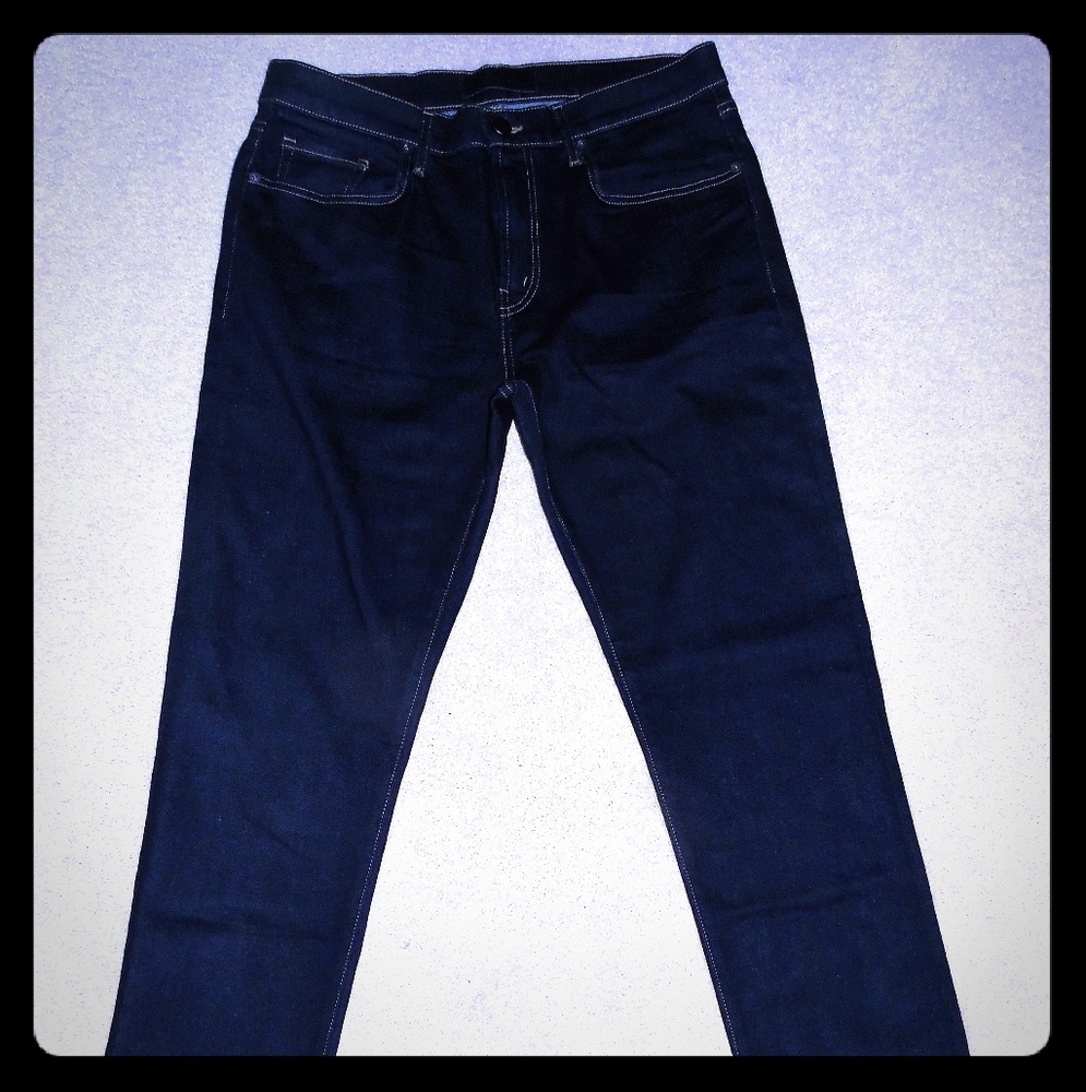 J Brand Once Worn Deep Indigo Stretch Jeans